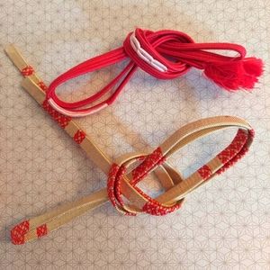 Vintage Obijime set of 2